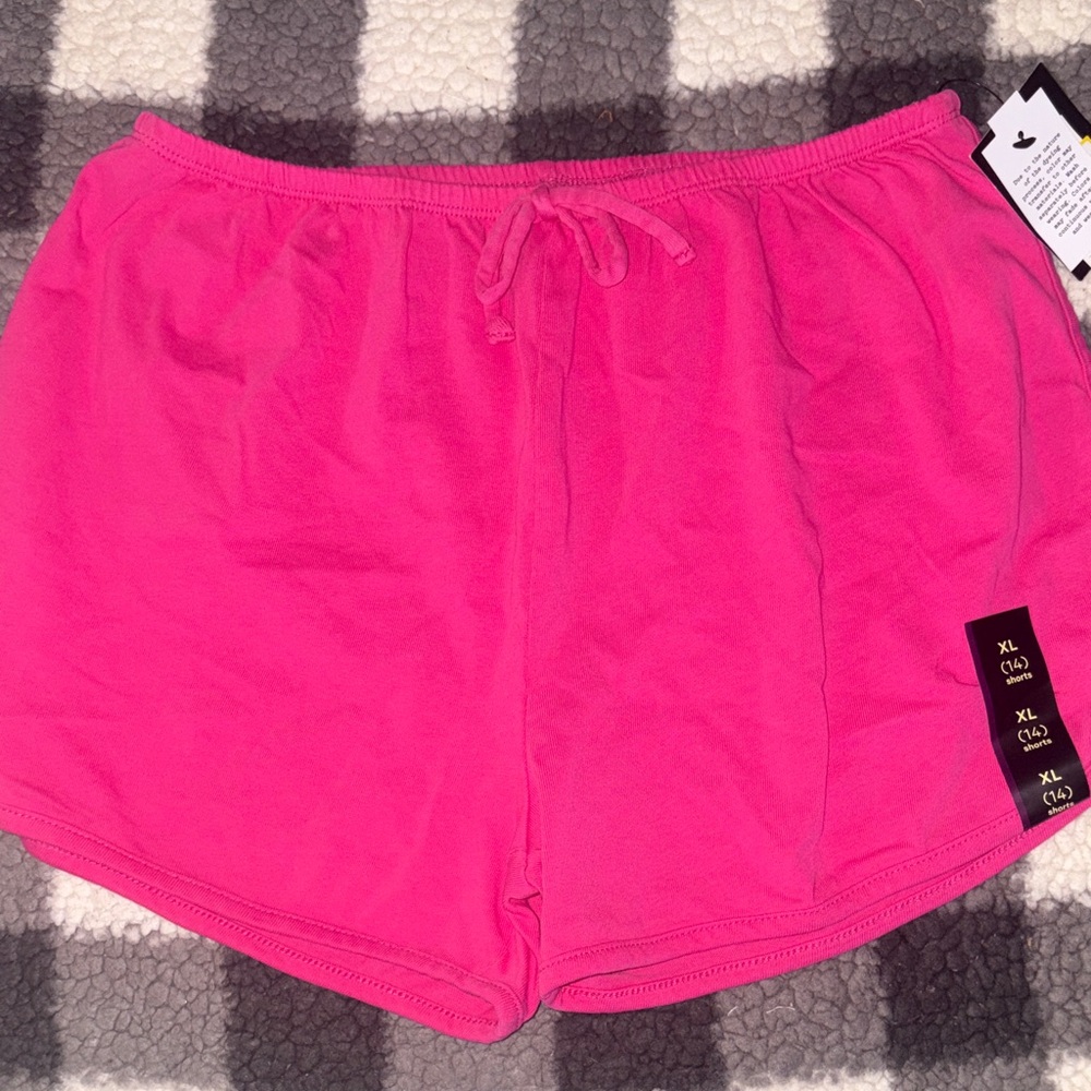 Art Class Pink Cotton Shorts Girls Size XL (14) NWT